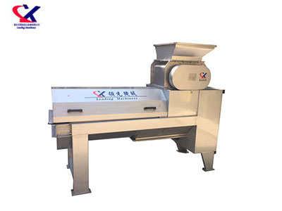 新疆栀子破碎去皮机